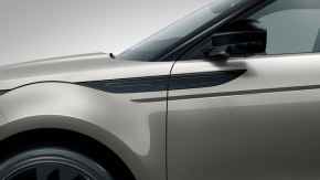 Bandă ușă stânga față Land Rover Range Rover Evoque 19-23, negru lucios