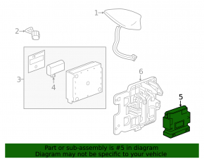NETWORK GATEWAY CONTROL MODULE Chevrolet Equinox 22-25