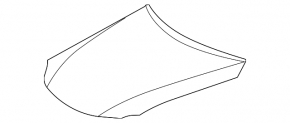 Капот голый Lexus IS250 IS350 06-13
