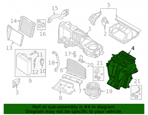 Печка в сборе VW Beetle 12-19