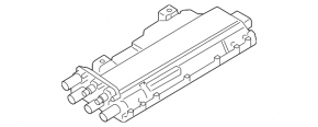Încărcător de bord BMW Seria 3 F30 16-18 PHEV cu suport, șuruburi ruginite