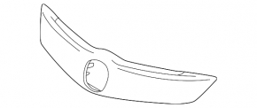 Grila radiator Acura ILX 13-15 Dorest, cromat