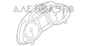 Щиток приборов Audi Q5 8R 09-12 99к царапины