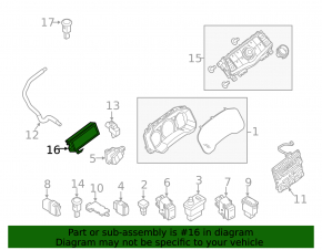 Дисплей информационный Nissan Pathfinder 13-20