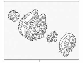 Generator Volvo V90 18-21 usa T5, T6