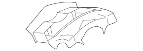 Обрамление рулевой колонки Nissan 350z