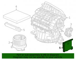 Unitate de control al aerului condiționat Honda Accord 23-26