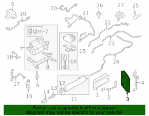 Active Suspension Control Module Porsche Cayenne 958 11-15