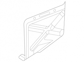 Scut termic tobă spate dreapta pentru Mercedes W167 GLE 350 450 20-26