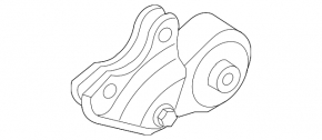 Подушка АКПП Mazda CX-7 06-09