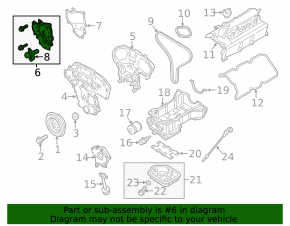 Передняя крышка двигателя VQ35 Nissan Pathfinder 13