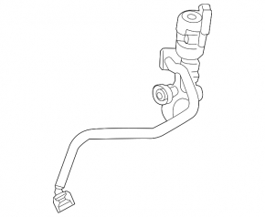 Supapă de ventilație a rezervorului de combustibil BMW F30 12-16 N20 nou original