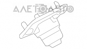 Camera de vizionare spate pentru Nissan Versa Note 13-19