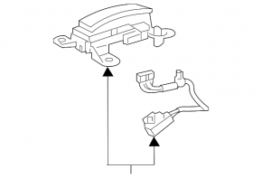 Индикатор АКПП Toyota Rav4 19-24 царапины