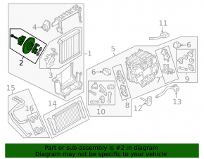 Клапан печки кондиционера Audi A6 C7 12-18