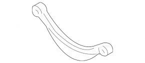 Braț de control superior spate stânga Mazda6 03-05