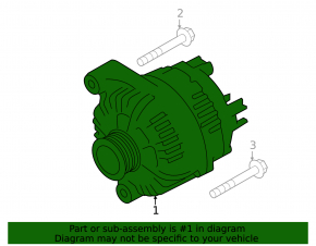 Генератор BMW 2 F22 14-19 N20, N26