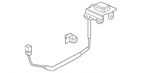 Antenna Assembly, GPS Navigation Honda Insight 19-22