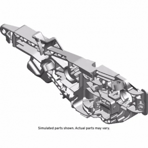 Механизм ручки двери задней правой Chevrolet Malibu 16-16