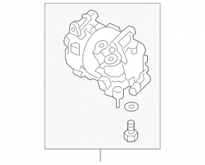 Компрессор кондиционера Honda Accord 18-22 1.5T