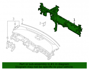Труба подторпедная усиление Hyundai Tucson 22-26 1.6T HEV