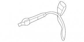 Лямбда-зонд второй Audi A6 C7 16-18 2.0T