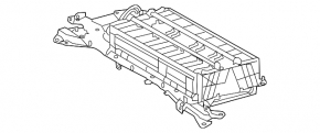 Аккумуляторная батарея ВВБ в сборе Toyota Prius 30 10-15
