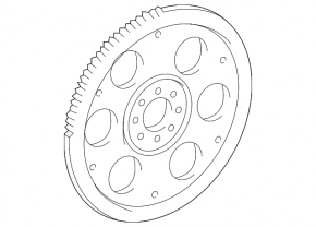 Маховик Toyota Sienna 11-20 2GRFE 3.5