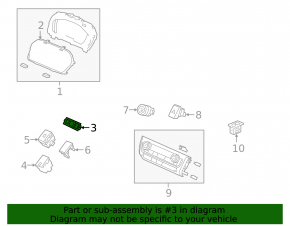 Управление подсветкой приборов Honda Insight 19-22