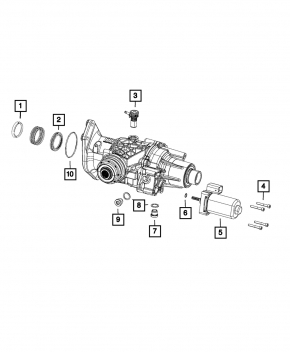 Actuator cutie de transfer Jeep Compass 17-26