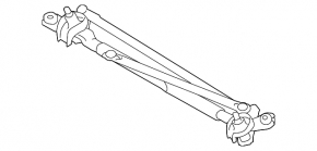 Трапеция дворников очистителя с мотором Toyota Avalon 13-18