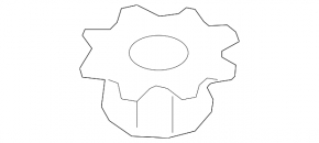 Крепление запасного колеса Audi A4 B9 17-25