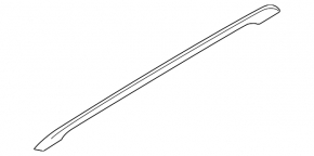 Balustrade longitudinale Ford Explorer 16-19 negru