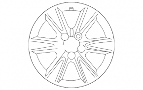 Диск колесный R17 x 7J ET50 5*114,3 Lexus ES300 ES330