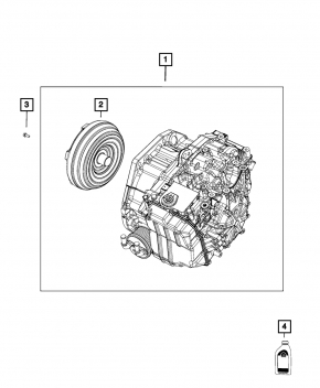 АКПП в сборе Jeep Compass 17-17 2.4 F21-260 FWD 6ст-акпп 35к, эмульсия, на З\Ч