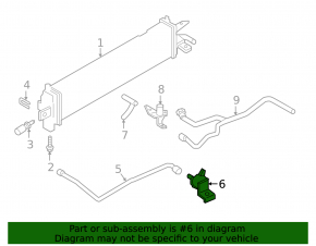 Помпа интеркулера Ford Escape mk3 17-19 1.5Т