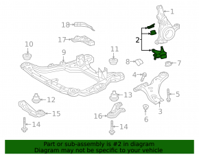 Шаровая опора передняя правая Lexus RX350 RX450h 10-15