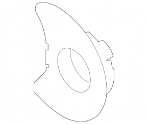 Накладка передней камеры ночного видения Audi E-Tron 19-23