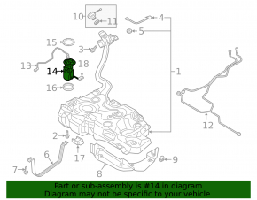 Топливный насос бензонасос VW Jetta 25-26 1.5T
