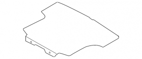Пол багажника Nissan Altima 19-24
