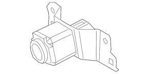 Камера передняя Lexus ES250 ES300h ES350 23-26