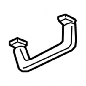 Ручка потолка передняя левая Ford Fusion mk5 17-20 серая