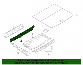 Suport podea portbagaj pentru BMW X1 F48 16-22