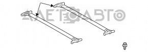 Рейлинги поперечные 2шт Lexus RX300 RX330 RX350 RX400h 04-09 царапины
