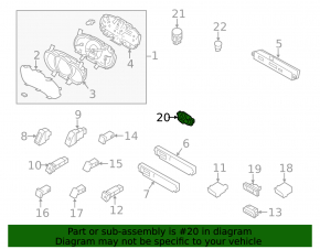 Кнопка зажигания Start-Stop Kia Sorento 14-15 рест