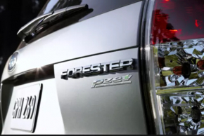 Эмблема Pzev двери багажника Subaru Outback 15-19