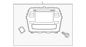 Головное устройство Nissan Maxima A36 16-17 Bose