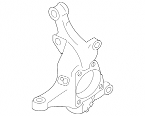 Цапфа передняя левая Subaru Outback 20-23