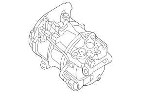 Компрессор кондиционера Nissan Sentra 13-19 1.8