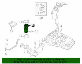 Топливный насос бензонасос VW Tiguan 22-24 fwd